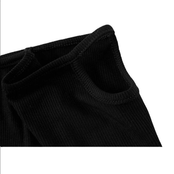 Mask turtleneck Black Size M New With Tags - Picture 5 of 5